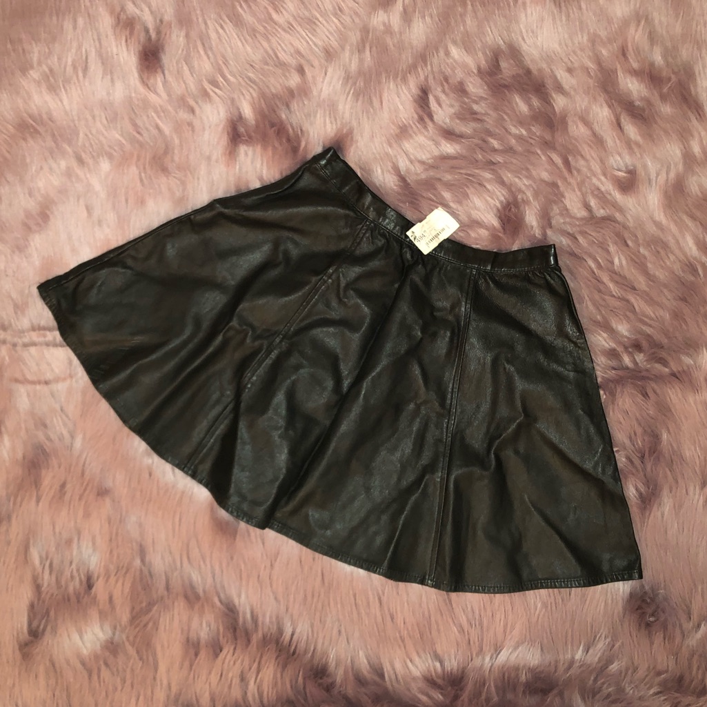Rails Leather Xs Skirt